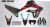 Complete 3M™ Honda CRF300L Decal Sticker Kit - SEVEN