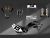 Complete 3M™ Decal Sticker Kit - 230 DUNLOP (Gray) for Kawasaki KLX230