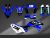 Complete 3M™ Decal Sticker Kit - 230 PROTAPER (Blue) for Kawasaki KLX230