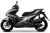 Yamaha Aerox Gray Decal & Emblem Set