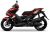 Yamaha Aerox Red Decal & Emblem Set