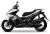 Yamaha Aerox White Decal & Emblem Set