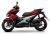 Yamaha Aerox Red/Silver Decal & Emblem Set