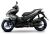 Yamaha Aerox Gray/Blue Decal & Emblem Set