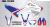 Honda CRF300L Decal Sticker Kit - FOX (Blue)