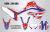 Honda CRF300L Decal Sticker Kit - FOX (Tricolor)
