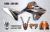 Honda CRF300L Decal Sticker Kit - SIGSAUER (Orange)