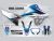 Complete 3M™ Honda CRF300L Decal - BIG DUNLOP (Blue) (Euro and USA Headlight Cowl available)