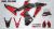 Complete 3M™ Honda CRF300LR Rally Decal Sticker Kit - ACERBIS Red