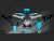 Complete 3M™ Honda CRF300L Decal - 100% (Light Blue) (Euro and USA Headlight Cowl available)