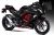 Kawasaki Ninja 300 Decal Sticker Kit - AGV Green