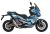 Honda X-ADV 750 Decal Sticker Kit - AIR FORCE (Sky Blue)