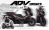 Complete 3M™ Honda ADV 350 ('22-'24) Decal Sticker Kit - APOCALYPSE (Red)