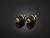 Handle Bar Caps (used with Standard Handle Bar) - Light Gold
