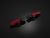Rear Footrests - Red