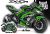 Decal Sticker Kit - Blade Line (Green) for Kawasaki ZX-10R