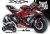 Decal Sticker Kit - Blade Line (Red/Black) for Kawasaki ZX-10R