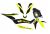 Yamaha XMAX Decal Set - Black/Lime Version 2