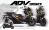 Complete 3M™ Honda ADV 350 ('22-'24) Decal Sticker Kit - CARBON (Lime)