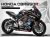 Complete 3M™ Honda CBR650R Decal Sticker Kit - Camouflage (Blue)