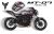 Complete 3M™ Decal Sticker Kit - CYBERPUNK V.1 (Pink) for Yamaha MT-07 (2021)