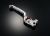 Premium Folding Adjustable Front Brake Lever - Silver
