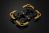Premium Rear License Support  - Light Gold
