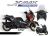 Complete 3M™ Decal Sticker Kit - DARUMA (Black) for Yamaha XMAX (Gen 2)