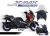 Complete 3M™ Decal Sticker Kit - DARUMA (Blue) for Yamaha XMAX (Gen 2)