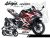 Complete 3M™ Decal Sticker Kit - FASTERLINE (Red) for Kawasaki Ninja 400