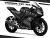 Complete 3M™ Yamaha YZF R15 (2017) Decal Sticker Kit - FIAMM - Gray