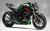 Complete 3M™ Decal Sticker Kit - FIAMM (Red) for Kawasaki Z300