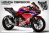 Honda CBR500R (2019) Decal Sticker Kit - FIREBLADE (BLUE)