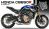 Complete 3M™ Honda CB650R Decal Sticker Kit - FIREBLADE (Blue)
