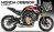 Complete 3M™ Honda CB650R Decal Sticker Kit - FIREBLADE (Red)