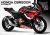 Honda CBR500R (2019) Decal Sticker Kit - FIREBLADE SP (RED)
