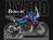 Complete 3M™ Honda NX500 Decal Sticker Kit - Race (Blue)
