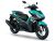 Aerox (2021) Cyan Sticker Set
