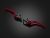 Premium Adjustable Front-Rear Brake Lever 02 - Red