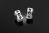 Rotating Bar Clamps (2 Pieces)-Silver