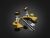 Fairing Guard Set - Light Gold