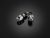 Handle Bar Caps (use with BIKERS Handle Bar) - Silver