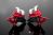 Front Caliper Brake Guard Right - Red
