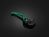 Premium Folding Adjustable Front Brake Lever 01 - Green