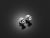 Swing Arm Spools-Black