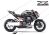 Complete 3M™ Decal Sticker Kit - KRT (Black) for Kawasaki Z800