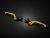 Adjustable Front-Rear Brake Lever - Light Gold