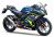 Kawasaki Ninja 300 Decal Sticker Kit - MOTUL (Lime)
