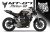 Complete 3M™ Decal Sticker Kit - MV (Orange) for Yamaha MT-07 (2017)