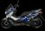 Complete 3M™ Decal Sticker Kit - Oakley (Blue) for Yamaha NMAX